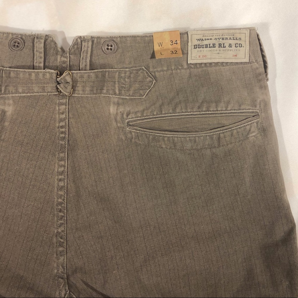 DOUBLE R Ralph Lauren khaki pants 34X32